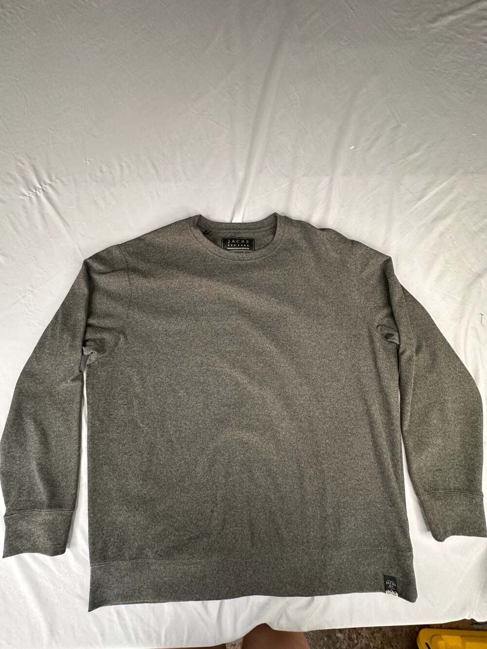 Jachs New York Crewneck Sweatshirt Size XL Gray Long Sleeve Pullover